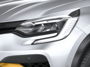 Renault Captur E-Tech 2023 3D Model