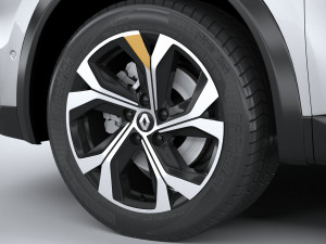 Renault Captur E-Tech 2023 3D Модель