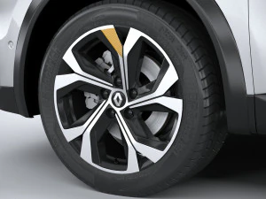 Renault Captur E-Tech 2023 3D Model