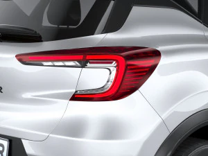 Renault Captur E-Tech 2023 3D Model