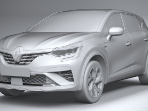 Renault Captur E-Tech 2023 3D Модель