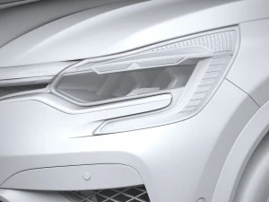 Renault Captur E-Tech 2023 3D Model