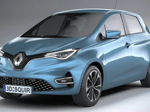 Renault Zoe 2020 3D Model