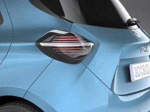 Renault Zoe 2020 3D Model