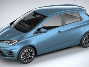Renault Zoe 2020 Model 3D