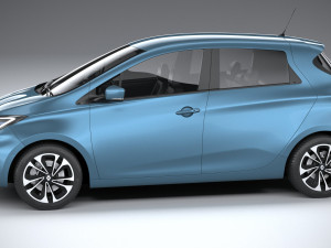 Renault Zoe 2020 Model 3D
