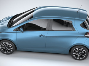 Renault Zoe 2020 Model 3D