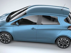 Renault Zoe 2020 3D Model