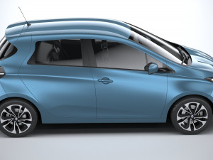 Renault Zoe 2020 Model 3D