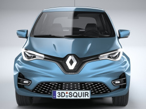 Renault Zoe 2020 Model 3D