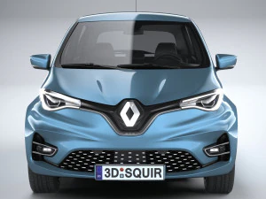 Renault Zoe 2020 3D Model
