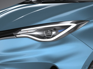 Renault Zoe 2020 Model 3D