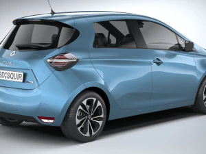 Renault Zoe 2020 3D Model