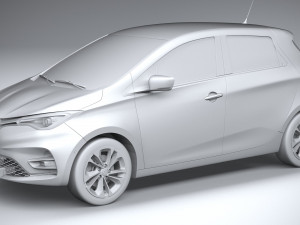 Renault Zoe 2020 Model 3D