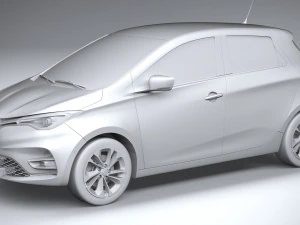 Renault Zoe 2020 3D Model