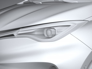 Renault Zoe 2020 Model 3D