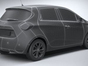 Renault Zoe 2020 Model 3D