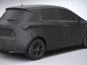 Renault Zoe 2020 Model 3D