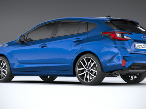 Subaru Impreza 2024 3D Model
