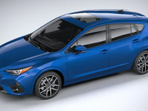 Subaru Impreza 2024 3D Model