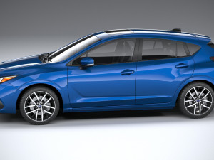 Subaru Impreza 2024 3D Model