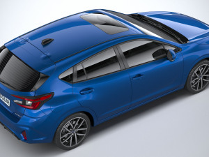 Subaru Impreza 2024 3D Model