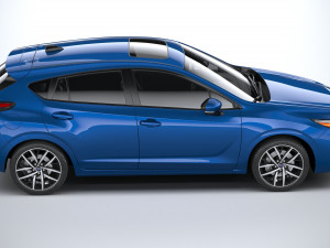 Subaru Impreza 2024 3D Model