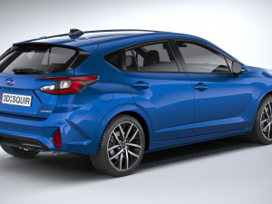 Subaru Impreza 2024 3D Model