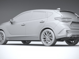 Subaru Impreza 2024 3D Model