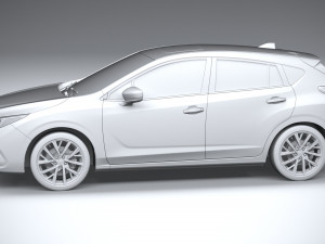 Subaru Impreza 2024 3D Model