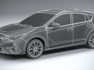 Subaru Impreza 2024 3D Model