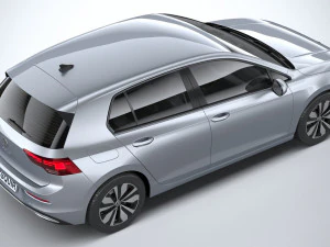 Volkswagen Golf LIFE 2023 3D Model