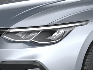 Volkswagen Golf LIFE 2023 3Dモデル