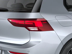 Volkswagen Golf LIFE 2023 3D Model