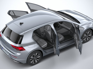 Volkswagen Golf LIFE 2023 3Dモデル
