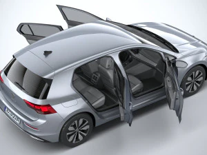Volkswagen Golf LIFE 2023 3D Model