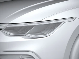 Volkswagen Golf LIFE 2023 3D Model