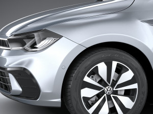 Volkswagen Polo MOVE 2023 3D Model