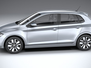Volkswagen Polo MOVE 2023 3D Model