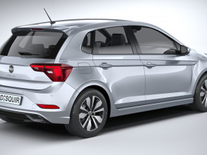 Volkswagen Polo MOVE 2023 3D Model