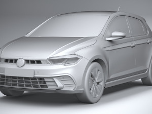 Volkswagen Polo MOVE 2023 3D Model