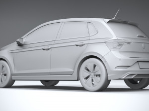 Volkswagen Polo MOVE 2023 3D Model