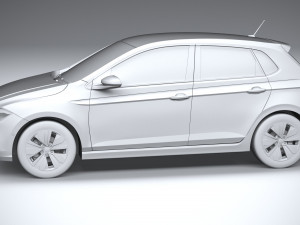 Volkswagen Polo MOVE 2023 3D Model