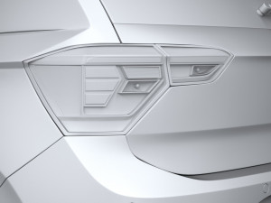 Volkswagen Polo MOVE 2023 3D Model