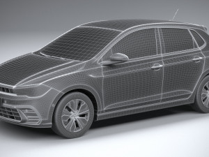 Volkswagen Polo MOVE 2023 3D Model