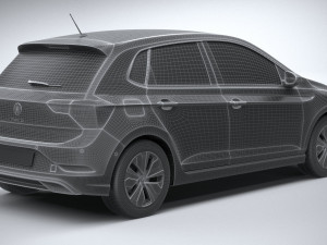 Volkswagen Polo MOVE 2023 3D Model
