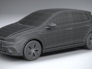 Volkswagen Polo MOVE 2023 3D Model