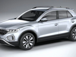 Volkswagen T-Roc LIFE 2023 3D Model