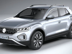 Volkswagen T-Roc LIFE 2023 3D Model