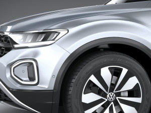 Volkswagen T-Roc LIFE 2023 3D मॉडल